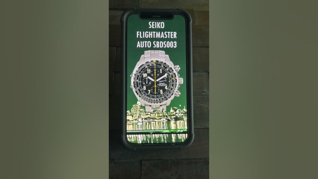 Wear This Watch - Seiko Flightmaster Auto SBDS003 #shorts - YouTube