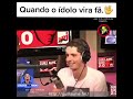 Quando o ídolo vira fã Five cent 50 cent