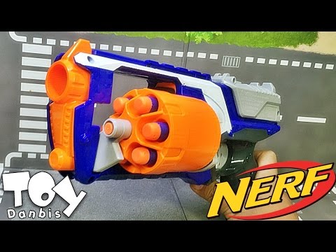 너프 스트롱암 6발 연사 슬램파이어 장난감총 리뷰 Nerf Strongarm 6-dart slam fire gun