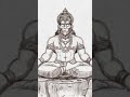 how to make draw 🚩 Shri Ram and Hanuman Ji🚩drawing #trending #youtubeshorts
