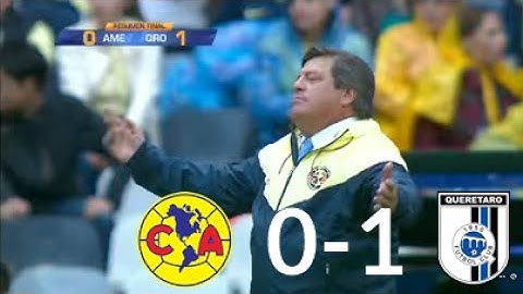 Gol | América vs. Queretaro 0-1| Jornada 1 del Apertura 2017 de la Liga MX | Resumen