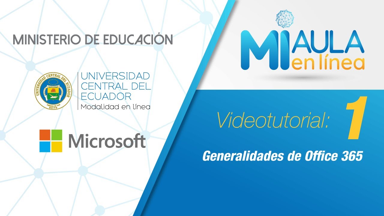 Videotutorial Nº1: Generalidades de Office 365 - YouTube