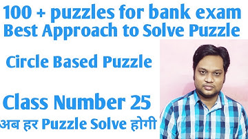HOW TO SOLVE CIRCULAR SITTING ARRANGEMENT|| REASONING OF BANK EXAM BY  DHIRAJ KUMAR| FOR SBI IBPS PO