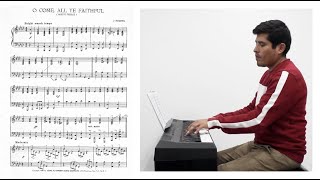 Video thumbnail of "012 - ADESTE FIDELES - Piano Solo"