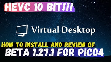 Virtual Desktop 1.27.1 better than native PCVR?