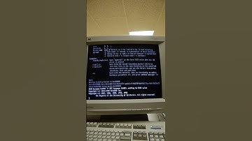 FreeBSD 3.0 booting on a Dual Pentium II Workstation from 1998 in the BACKROOMS
