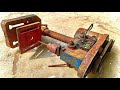 Restoration Mild Steel Bench Drilling Machine Japan old - Repair ELECTRIC TOOLS ACCESSORIES Rusty