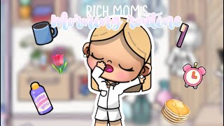 Rich mom morning routine #avatarworld # it’s Toca star ⭐️