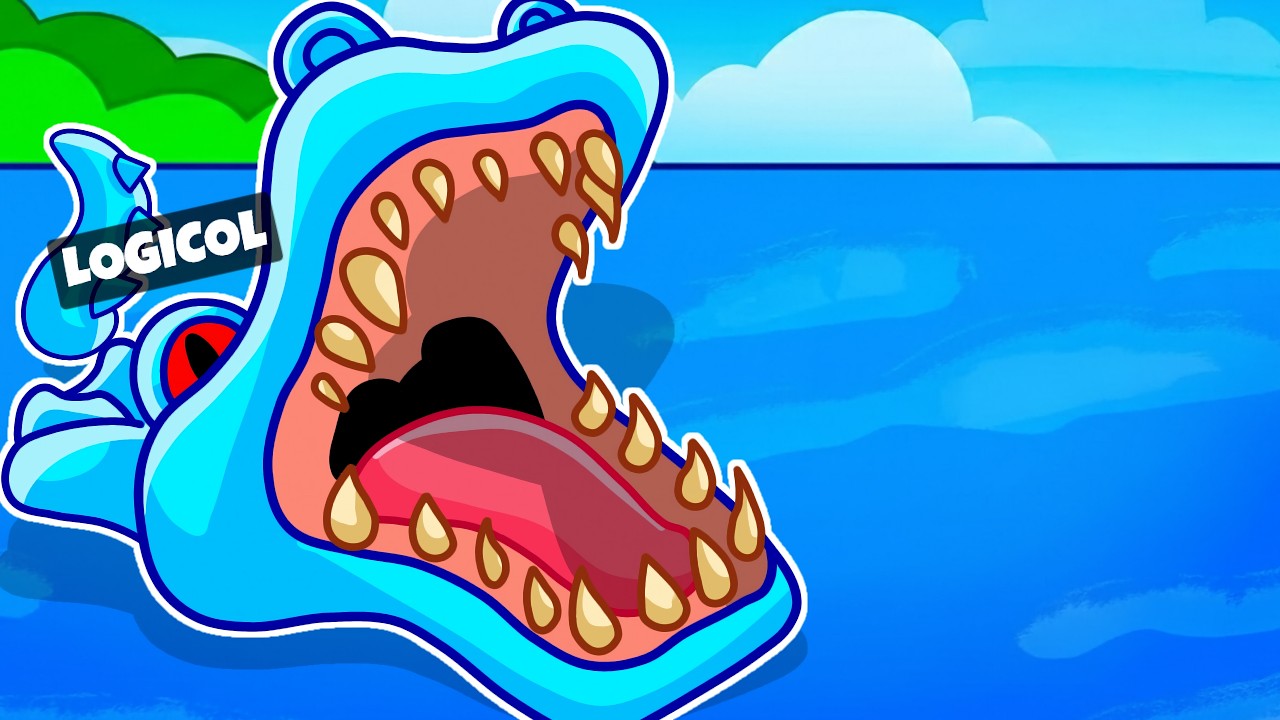 I Played as a Crocodile in Roblox and Become The BIGGEST