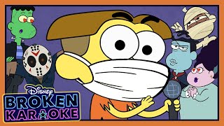 Calling All the Monsters Parody | Halloween Music | Broken Karaoke | Big City Greens |Disney Channel