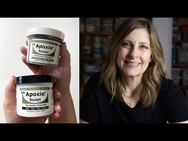How to Use Apoxie Sculpt Air Dry Epoxy Clay 