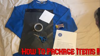How To Package Clothes And Shoes Orders (Depop, Vinted and Ebay)
