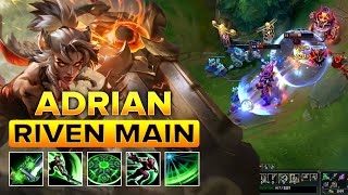 Adrian Riven Montage 2024 - High Elo Riven Plays Season 14