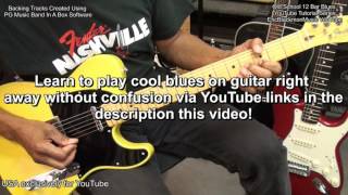 BEGINNER BLUES YouTube Tutorial Series EricBlackmonMusic EEMusicLIVE