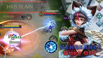 Ruby Vengeance OP ??? | MLBB