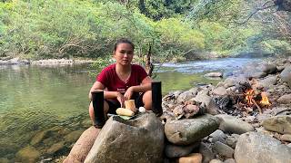 Primitive Cooking in Bamboo | Peaceful Nature Life