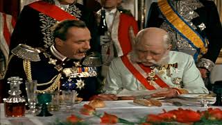 Wilhelm II & Franz Joseph I Enjoying Dinner