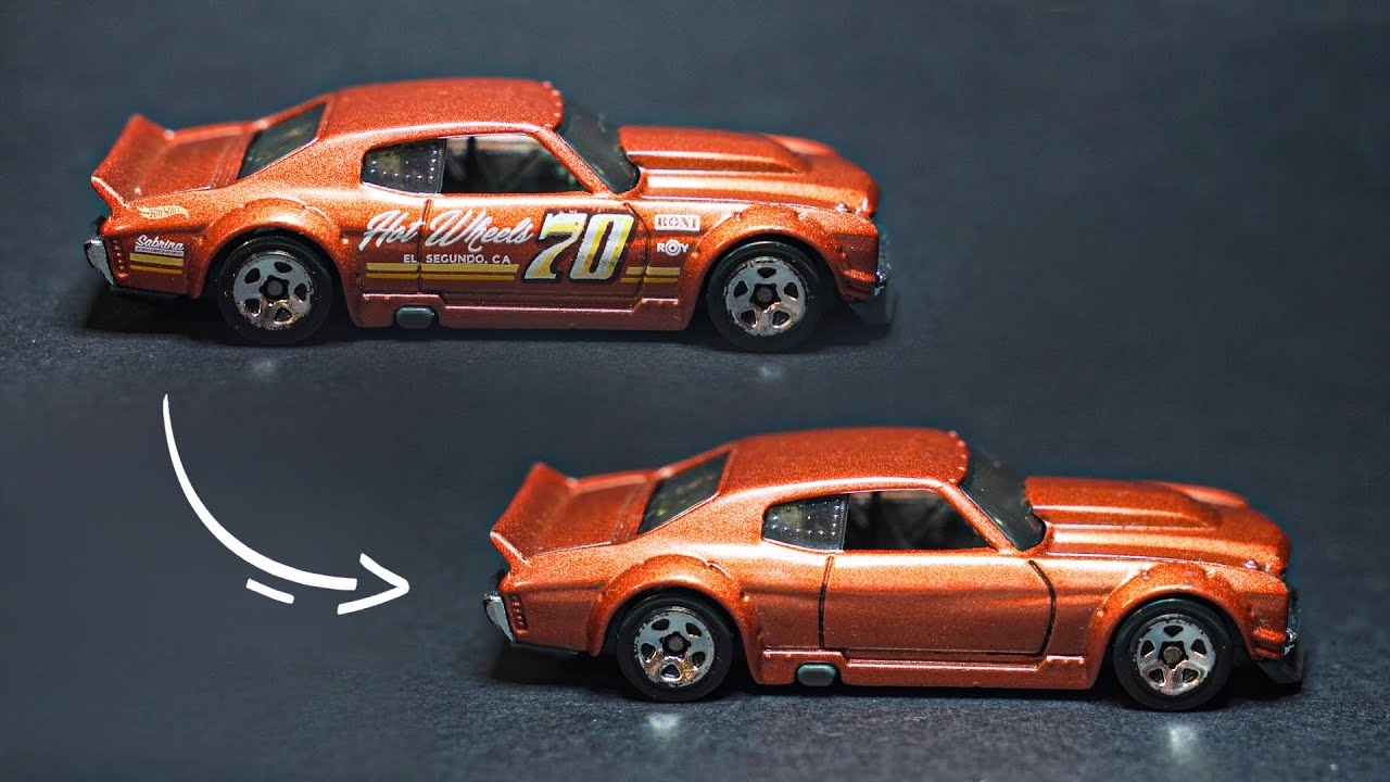 Как УДАЛИТЬ декали с Hot Wheels / Два способа