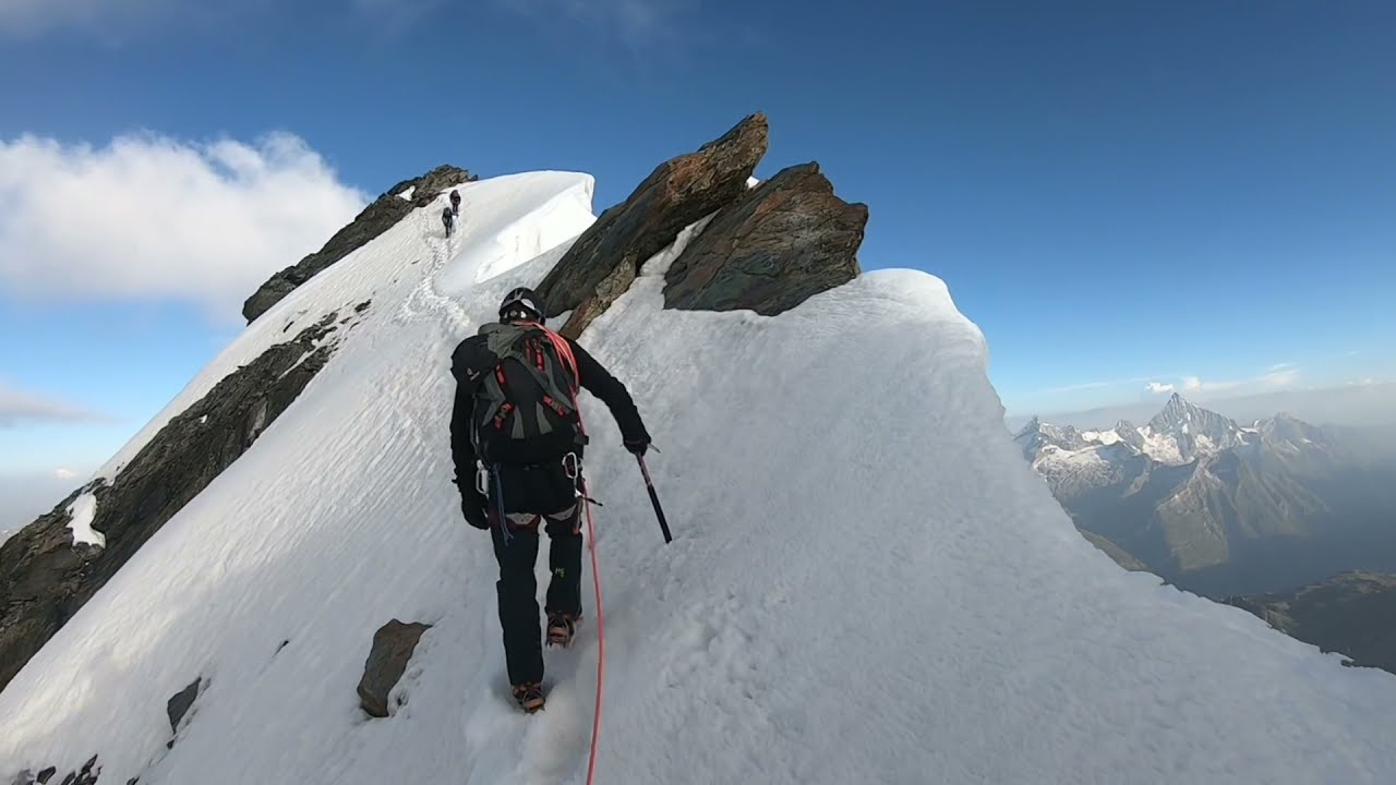 BREITHORN TRAVERSATA INTEGRALE  (Roccia Nera-Breithorn Occidentale-EST/OVEST) 15/08/21
