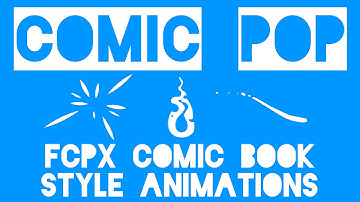 Comic Pop for Final Cut Pro X