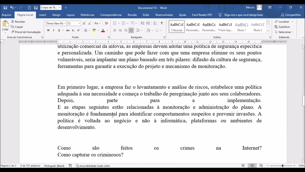 Como eliminar o espaço muito grande entre palavras no texto justificado