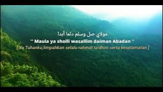 Maula Ya Salli Wa Sallim Daiman Abada-Story WA Sholawat 30 Detik