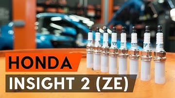 Wie HONDA INSIGHT 2 (ZE) Zündkerze wechseln [AUTODOC TUTORIAL]