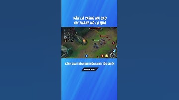 KHI YASUO NÓI TIẾNG VIỆT TRONG GAME #Shorts