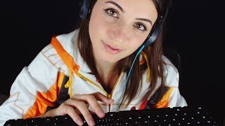 [ASMR] Mechanical Keyboard Typing and Binaural Close Whispers (Cherry MX Brown, CODE Keyboard) screenshot 4