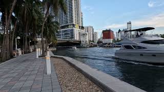 Time-lapse of 2nd Ave drawbridge on the Miami River.