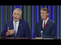 Terry McAuliffe and Glenn Youngkin meet for their first gubernatorial debate