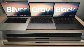 Macbook Pro M3M4 All Colors Space Black Vs Sliver Vs Space Gray