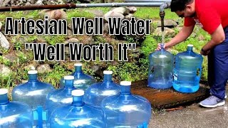 Artesian Well Water Procurement (150 gallons) in a Tesla - Stokes State Forest