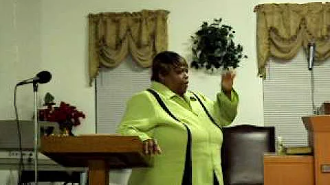 Elder Carolyn Stevens.(Watch Night Service)