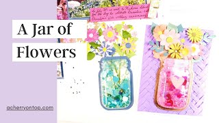 Jar of Flowers Layout