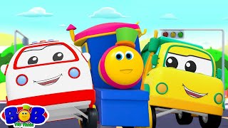 Wheels on the Bus Happy Kids Nursery Rhymes | Just Fun Songs for Kids