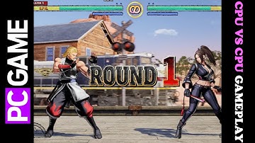 Fatal Fury: City of the Wolves (PC) - CPU vs CPU Gameplay