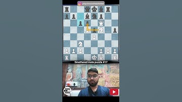 Smothered mate Puzzle #17 | PlayChessWithAbhishek #chess #playchess #chessindia