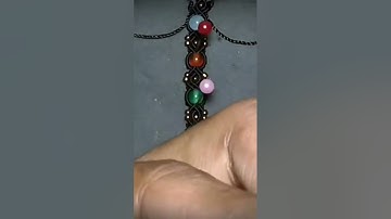 Simple macrame bracelet tutorial #macrame #macramediy #diy #macramebracelettutorial #shortvideo