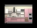 latest L-Shaped kitchen design #kitcheninterior #interiordesign #modularkitchen