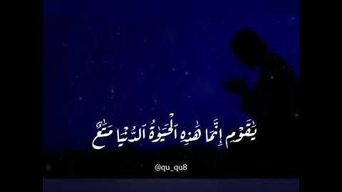 ارح قلبك وسمعك بذكر القرآن الكريم ستوريات قرأنيه القارئ #المنشاوي 💙