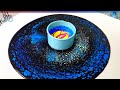 🌌New GALAXY Acrylic Pour Open Cup - Amazing Cells without Silicone! Fluid Art for Beginners