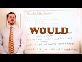 Grammar Series - How and when to use 'Would'