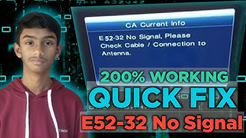 Sun Direct Error E52-32: Quick Fixes for No Service Problem #e5032 #e5232 #sundirect