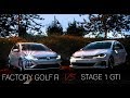 Stage 1 Golf GTI VS Stock Golf R