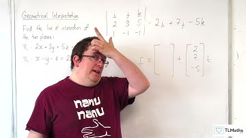 A-Level Further Maths C8-11 Geometrical Interpretation: The Line of Intersection Method 2