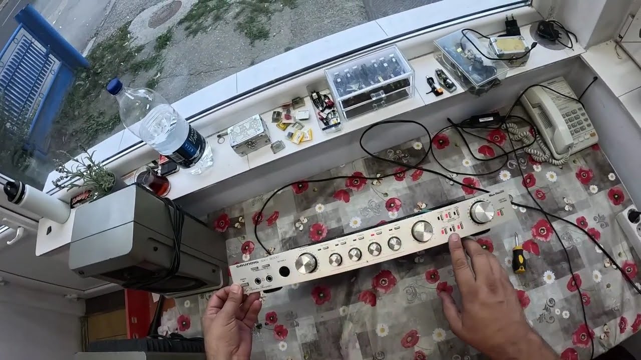 Problemă boxe active GRUNDIG?  Test  preamplificator & boxe GRUNDIG