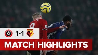 Sheffield United 1-1 Watford | Premier League highlights