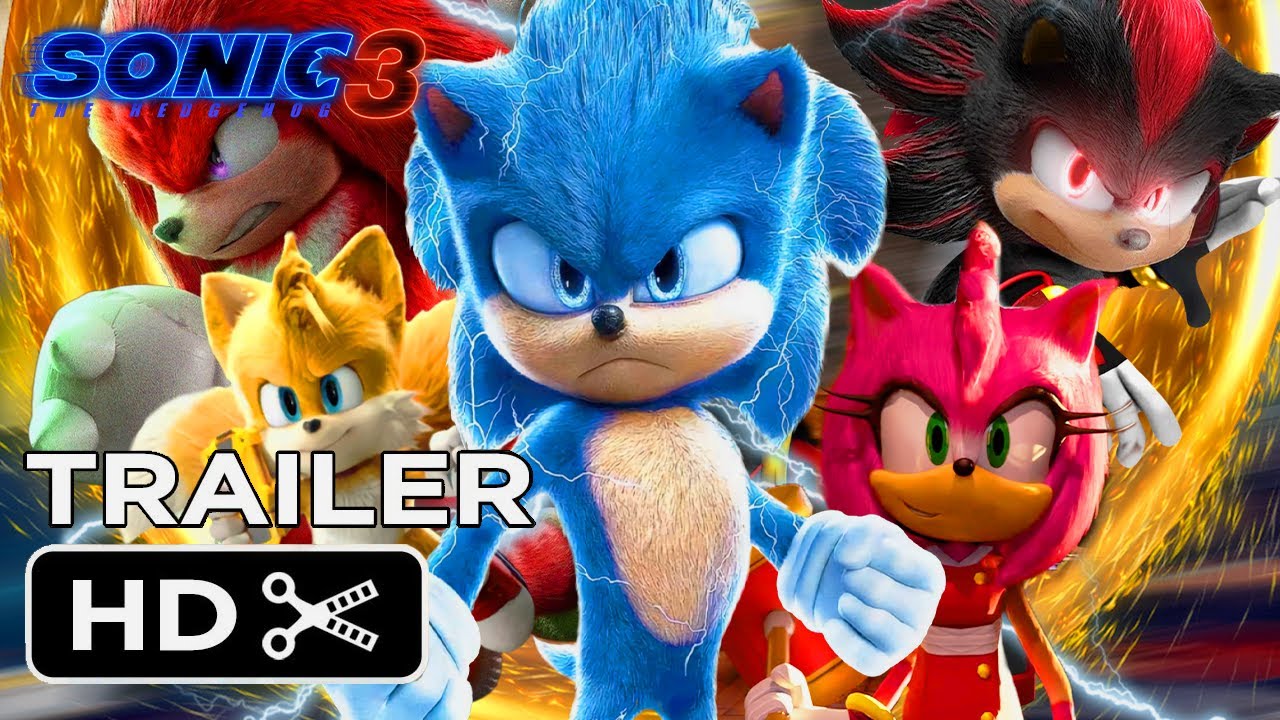 Sonic the Hedgehog 3 (2024) Teaser Trailer Concept Paramount