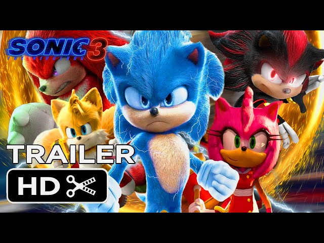 SONIC: THE HEDGEHOG, 3 2024「AMY ROSE」Official Trailer 2022
